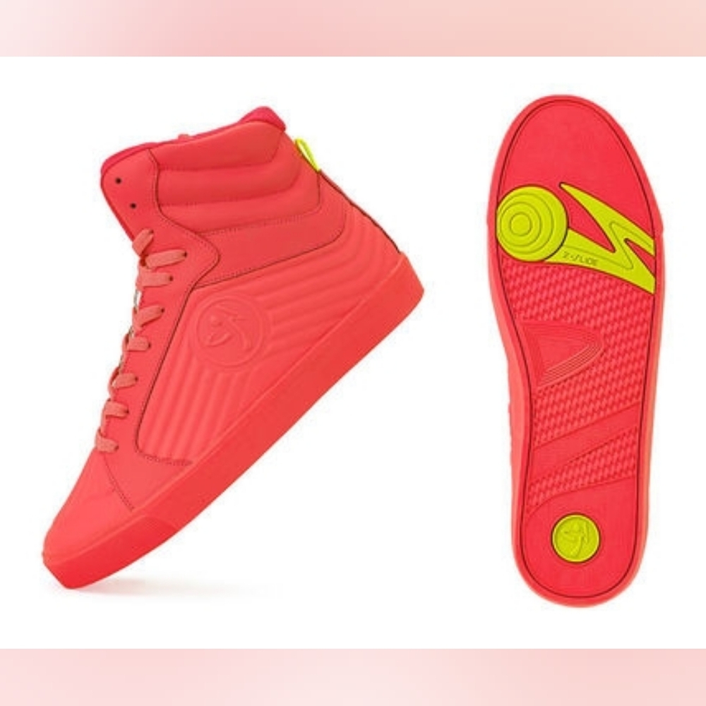 Zumba Fitness Neon Street Groove High-Top Sneaker Size 8.5 - Picture 11 of 11